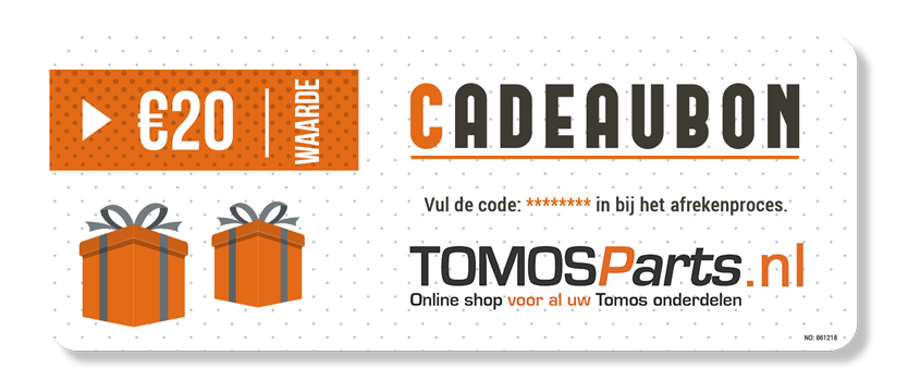 Carte-cadeau Tomos-Parts.com