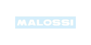 Autocollant Malossi Chrome / Gris. 3 pièces.