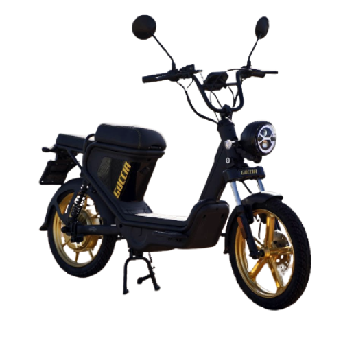 agm goccia elektrische brommer scooter zwart gold goud GEV1000 GEV1200